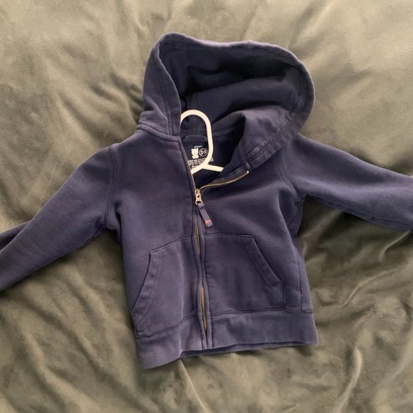 Primary Blue Zip Hoodie - Picture 1 of 3